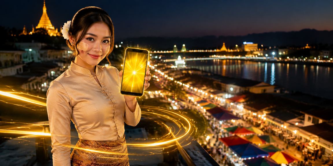 မော်လမြိုင်မြို့ရှိ ဖုန်းဖြင့်ငွေသွင်းကစားသူများ
